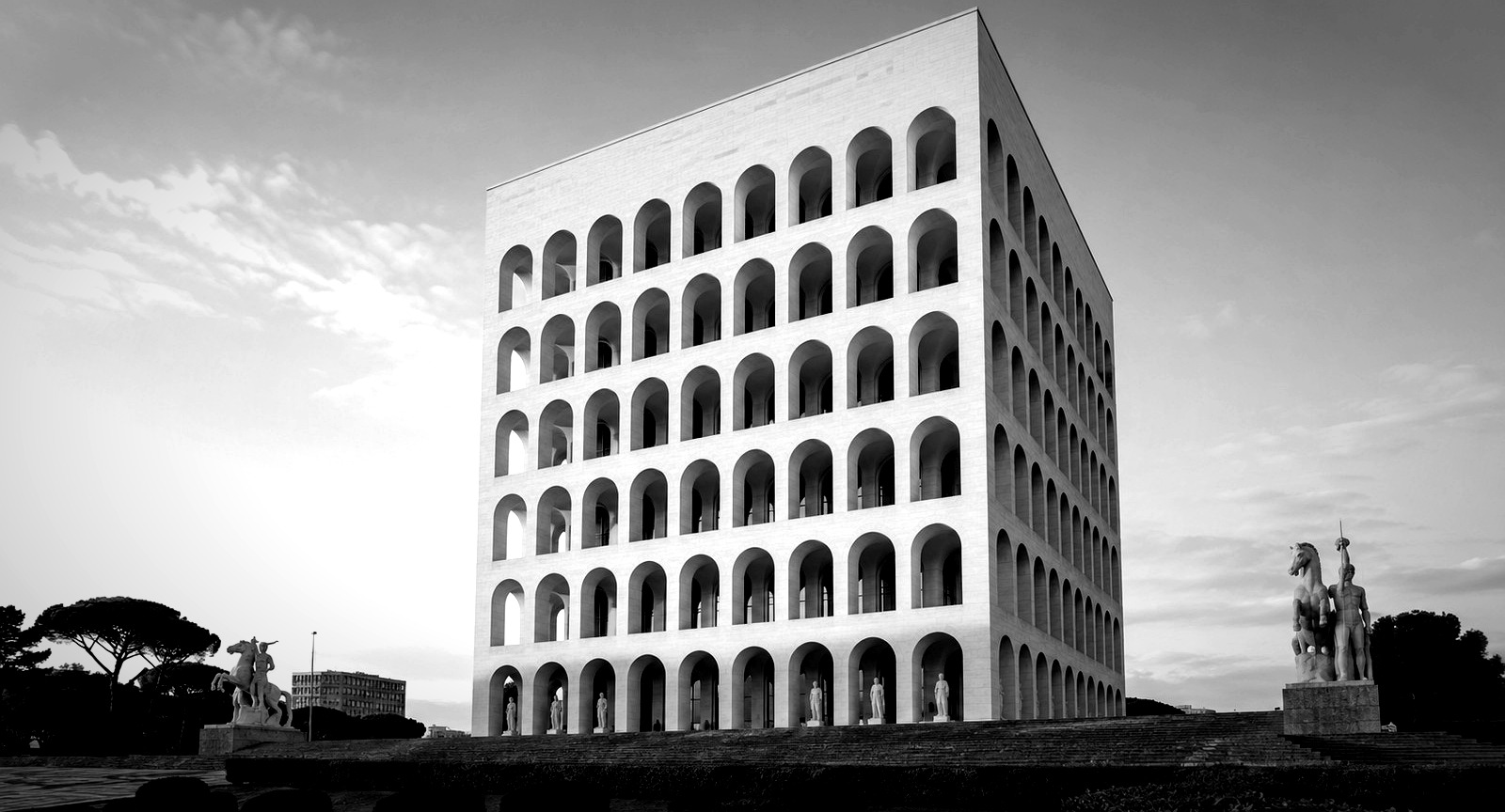 Palazzo della Civilta Italiana at EUR, Rome